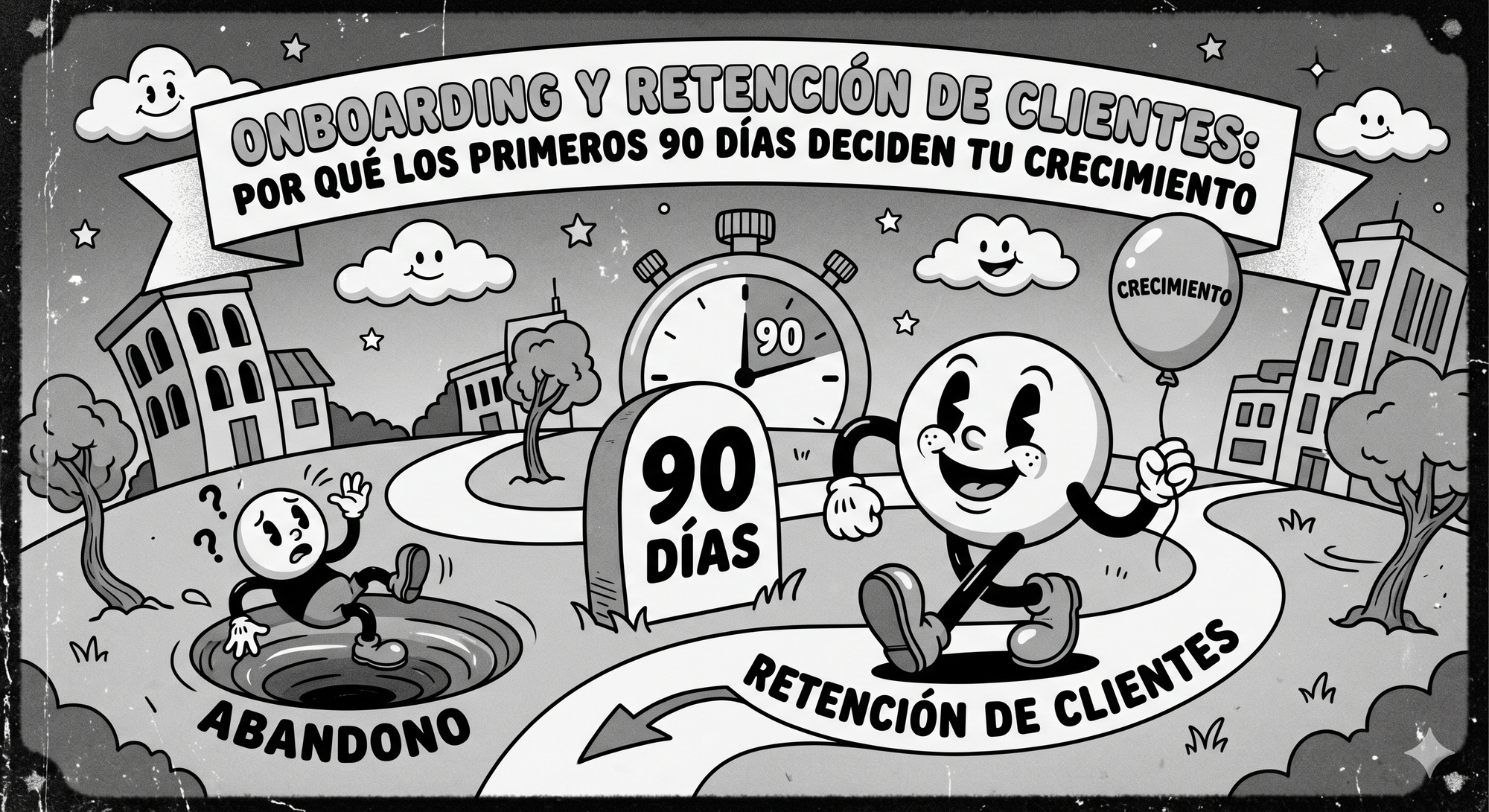 Onboarding y retención de clientes: por qué los primeros 90 días deciden tu crecimiento (y cómo LealUp los transforma)