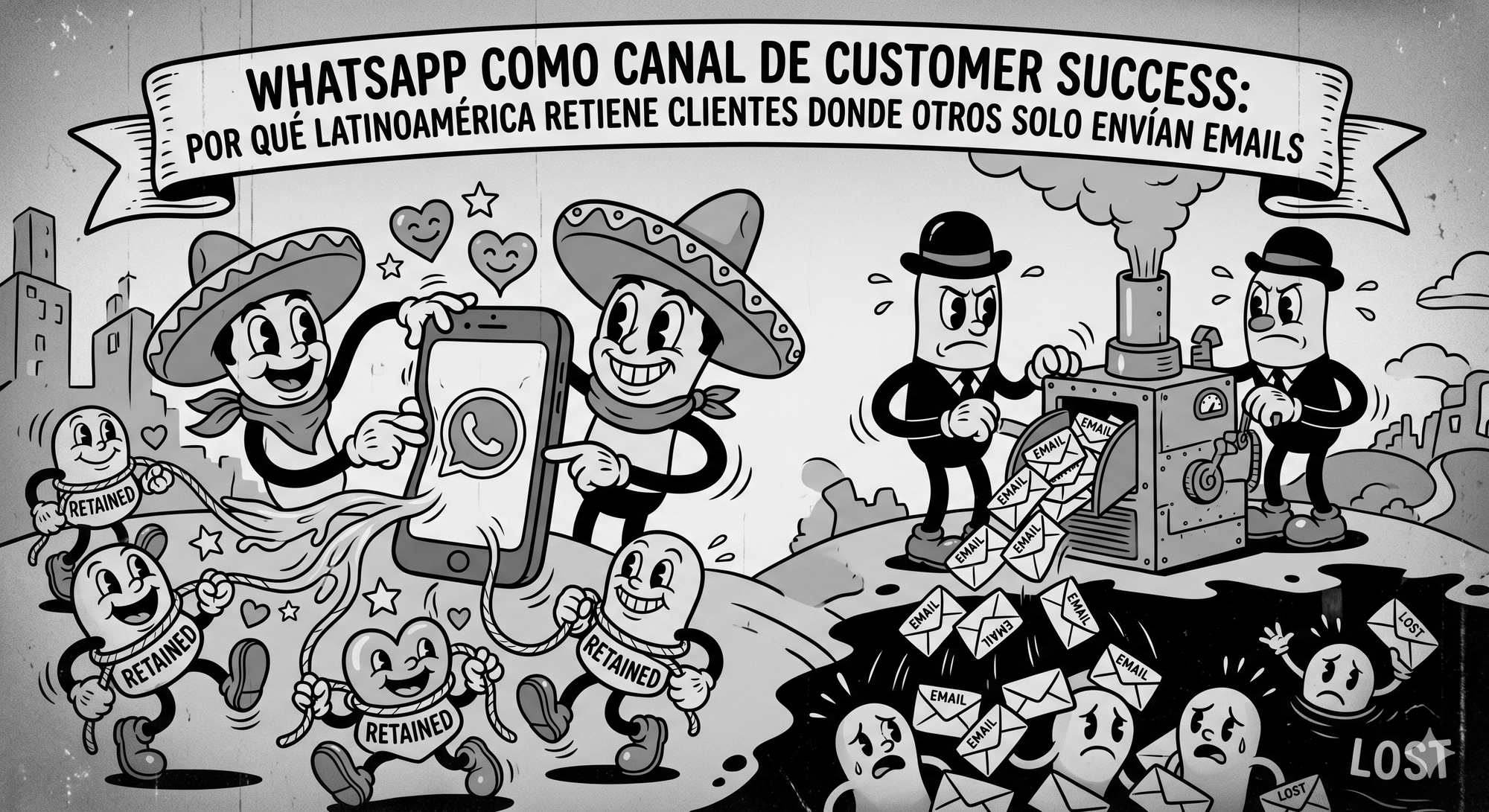 WhatsApp como canal de Customer Success: por qué Latinoamérica retiene clientes donde otros solo envían emails