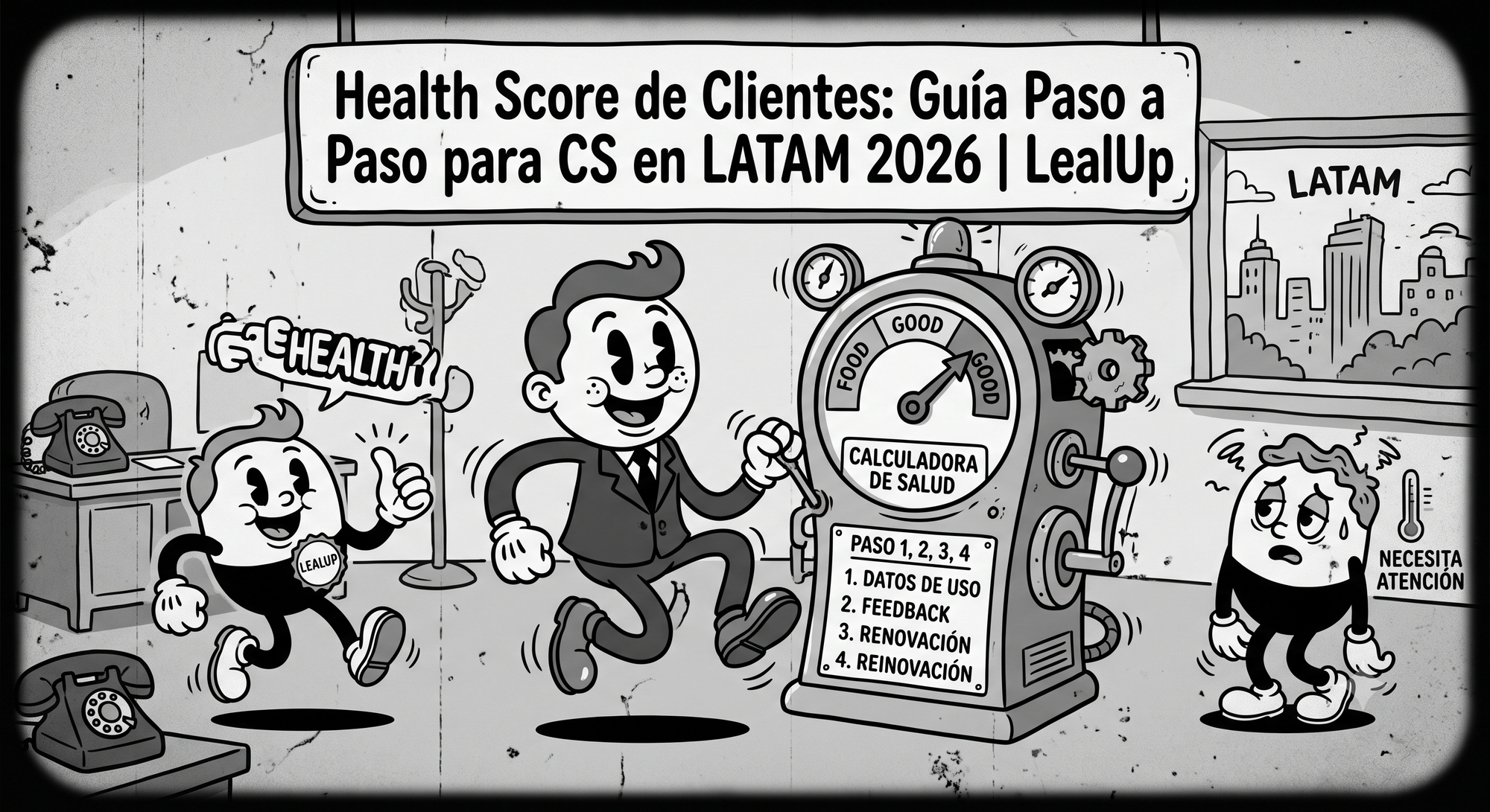 Health score de clientes: la guía definitiva para construir el semáforo que predice el churn (antes de que sea tarde)