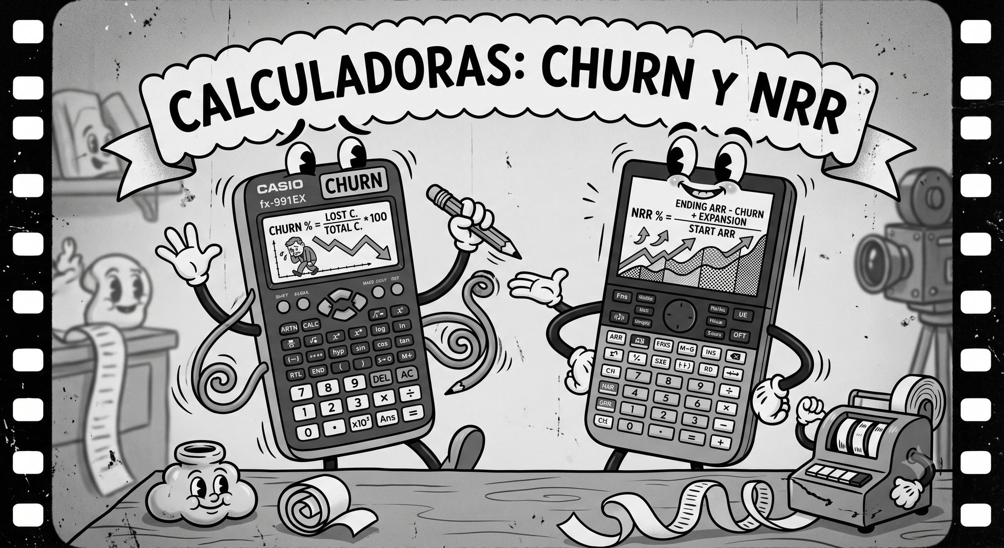 Calculadoras: Churn y NRR