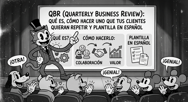 QBR (Quarterly Business Review): qué es, cómo hacer uno que tus clientes quieran repetir y plantilla en español